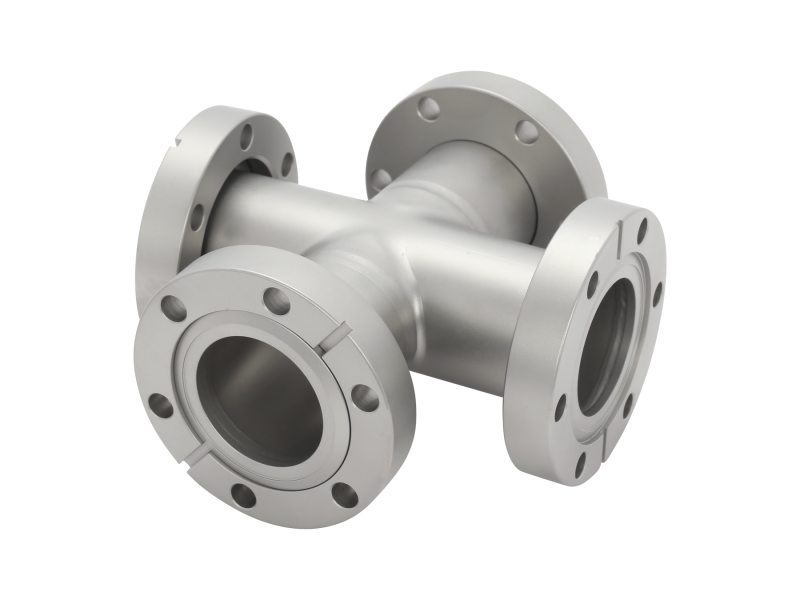 CF Ultra High Vacuum Flange 4Way Cross Fittings