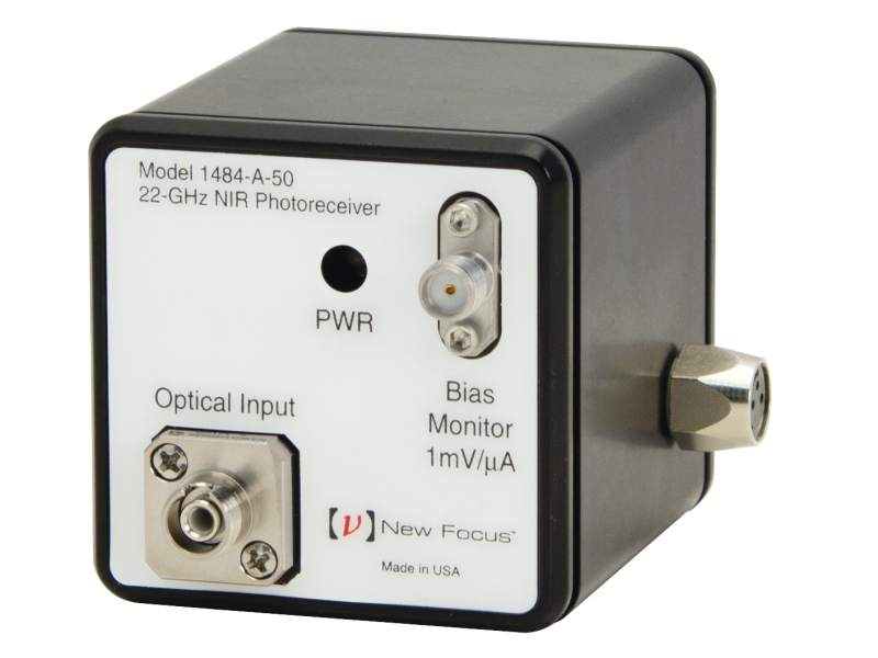 22 GHz and 38 GHz FiberOptic Receivers Photoreceiver