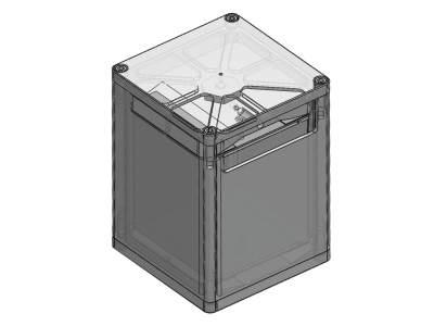 Schematic of Newport vibration absorber used in tuned damping table systems