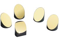 collection of off-axis parabolic mirrors with metallic coatings
