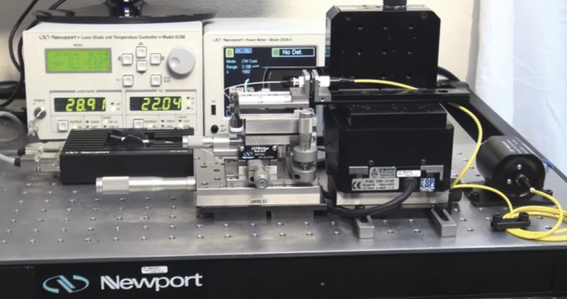 Single-end fiber alignment system