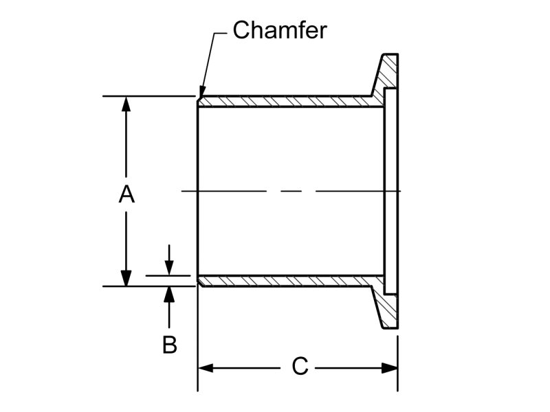 100310205 ISOKF Weld Stub Flange