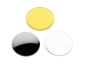 plano-convex ir lenses with three infrared materials shown