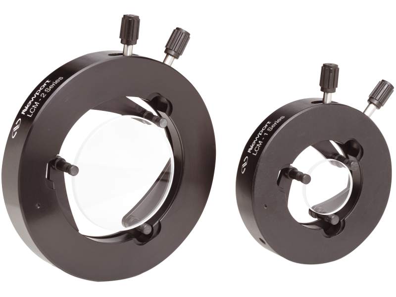 SpringLoaded SelfCentering Variable Size Lens Mounts