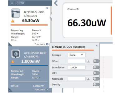 PMManager Detector Parameters