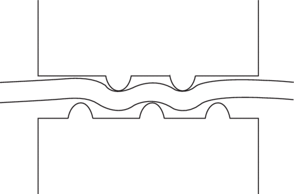 Microbending tends to couple out higher-order and radiation modes and to distribute the light into a distribution of modes